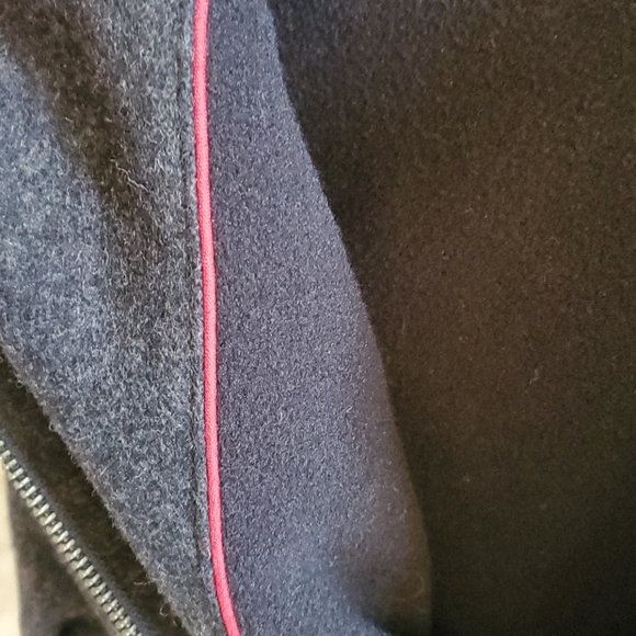 Men's Coat Short Jacket- Dark Gray - Picture 13 of 13